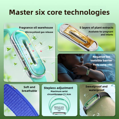 2025 Essential Oil Mosquito Repellent Bracelet - Couples Outdoor Wristbands
