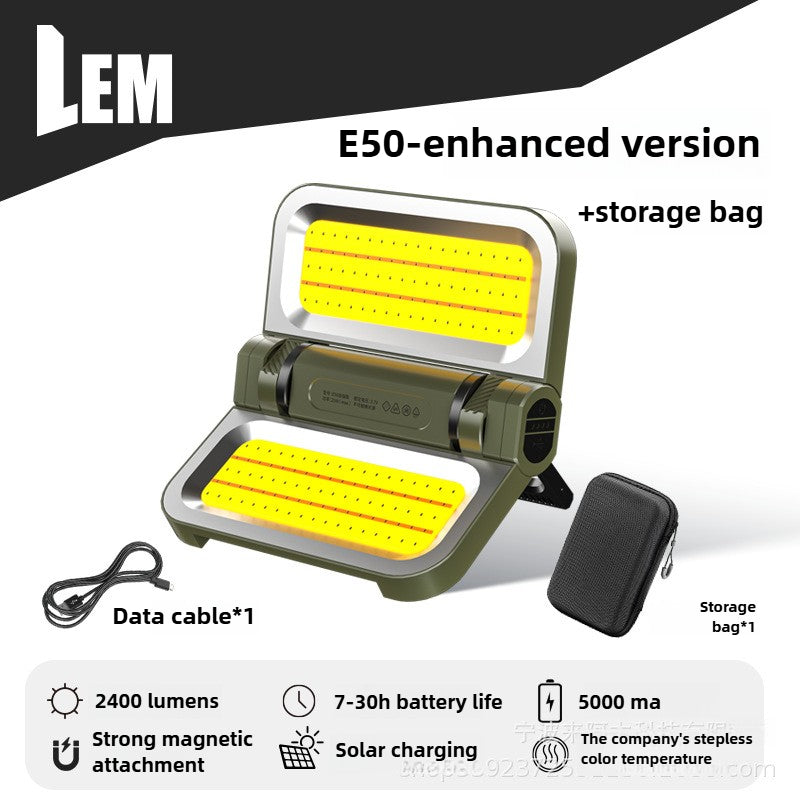 Charging - Solar - Outdoor Camping Lights