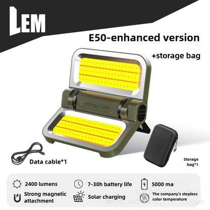 Charging - Solar - Outdoor Camping Lights