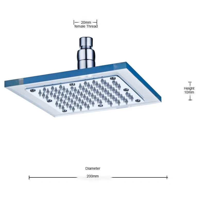 Adjustable Colorful Led Shower Head for Sale