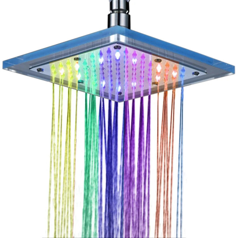 Adjustable Colorful Led Shower Head for Sale