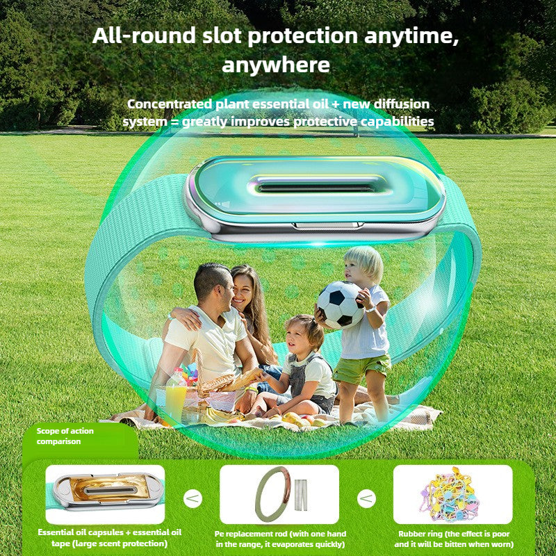 2025 Essential Oil Mosquito Repellent Bracelet - Couples Outdoor Wristbands