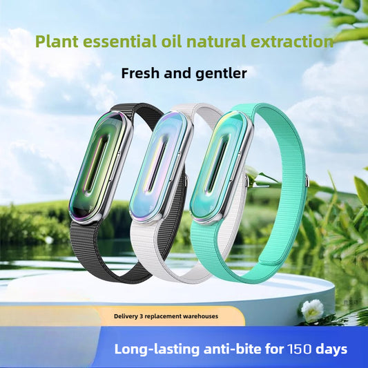 2025 Essential Oil Mosquito Repellent Bracelet - Couples Outdoor Wristbands